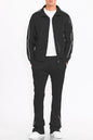 Men's Athletic Side Pipe Track Jacket for Performance and Style New Era Fashion LLc