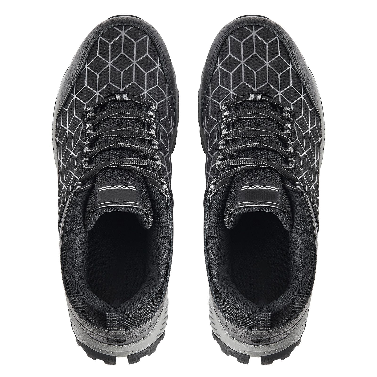Steel Toe Shoes for Men, US Size 8.5 Wide, Men's Cushion Sport Safety Toe Athletic Work Shoe, Indestructible Safety Sneakers Lightweight,Breathable Industry Construction Work Shoes, Black New Era Fashion LLc