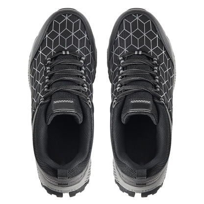 Steel Toe Shoes for Men, US Size 8.5 Wide, Men's Cushion Sport Safety Toe Athletic Work Shoe, Indestructible Safety Sneakers Lightweight,Breathable Industry Construction Work Shoes, Black New Era Fashion LLc