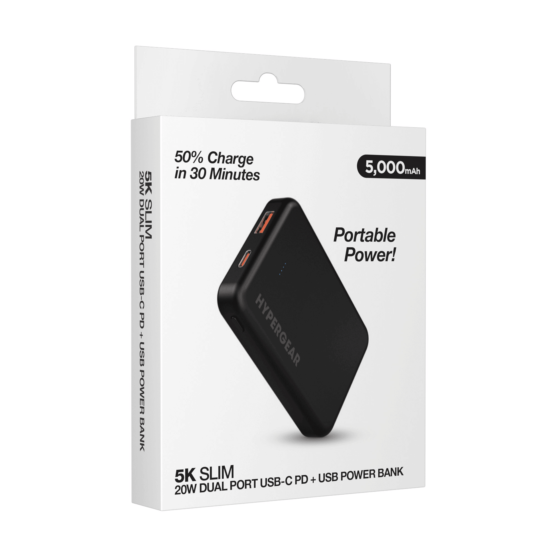 HyperGear 5000mAh PD20W Dual-Port PowerPack New Era Fashion LLc
