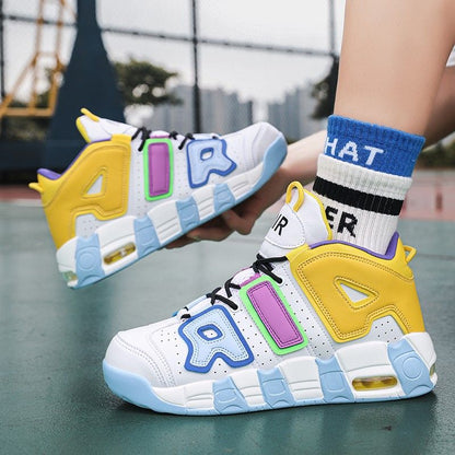 New men's and women's trend fashion personality basketball sneakers fashion match men's sneakers 5 colors New Era Fashion LLc