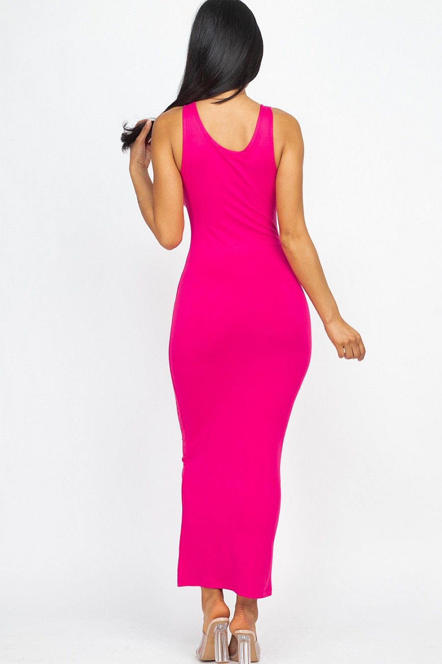 Sleeveless Basic Maxi Dress New Era Fashion LLc
