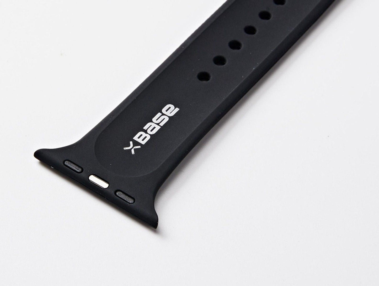 White Silicone Watch Band Made for Apple Watch - Large (42/44/45/49mm) New Era Fashion LLc