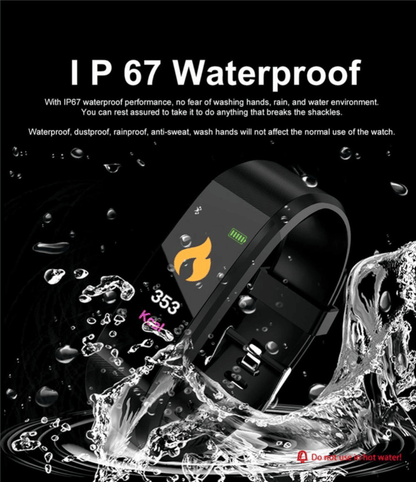 Fitness Smart Watch Activity Tracker Heart Rate For Women Men Oxygen BP Monitor New Era Fashion LLc