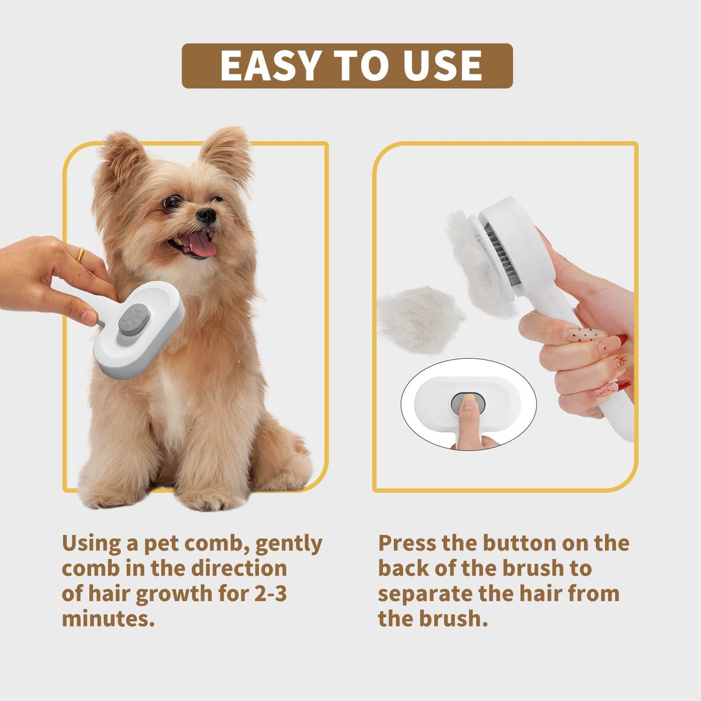 Dog Grooming Brush / Cat Grooming Tool New Era Fashion LLc
