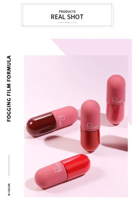 PUDAIER® Mini Capsule Matte Liquid Lipstick - Color #900 New Era Fashion LLc