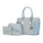 MKF Collection Shonda 3PC Tote with Cosmetic Pouch & Wristlet by Mia k New Era Fashion LLc