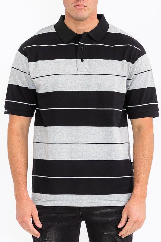 Old School Pique Polo Shirt New Era Fashion LLc