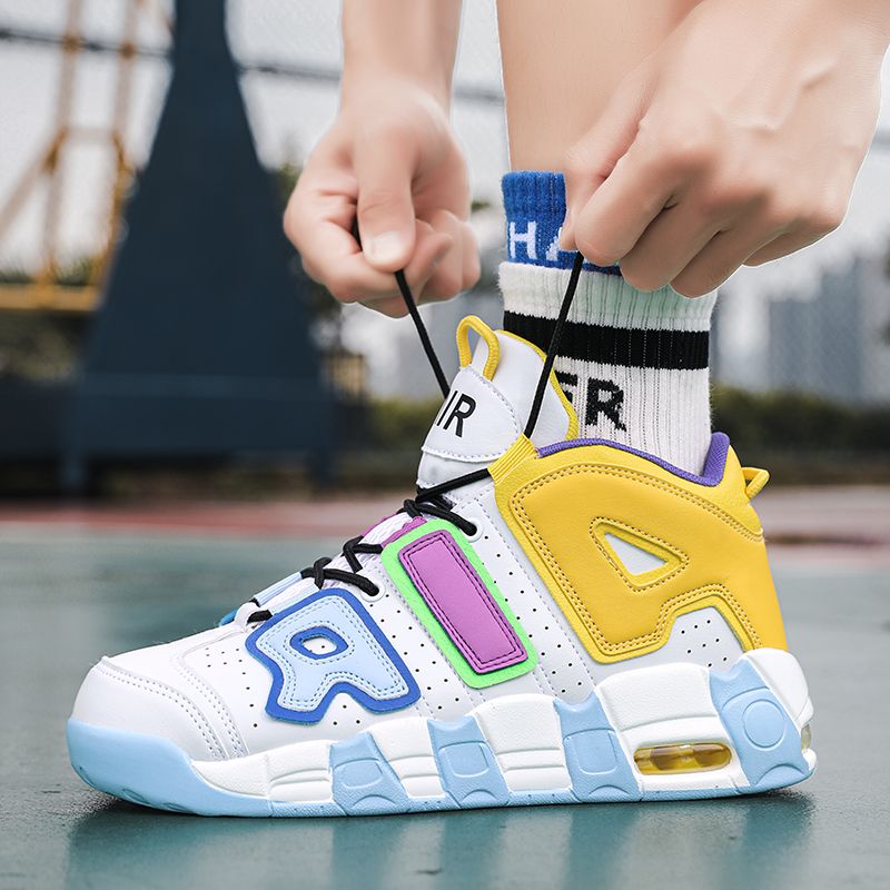 New men's and women's trend fashion personality basketball sneakers fashion match men's sneakers 5 colors New Era Fashion LLc