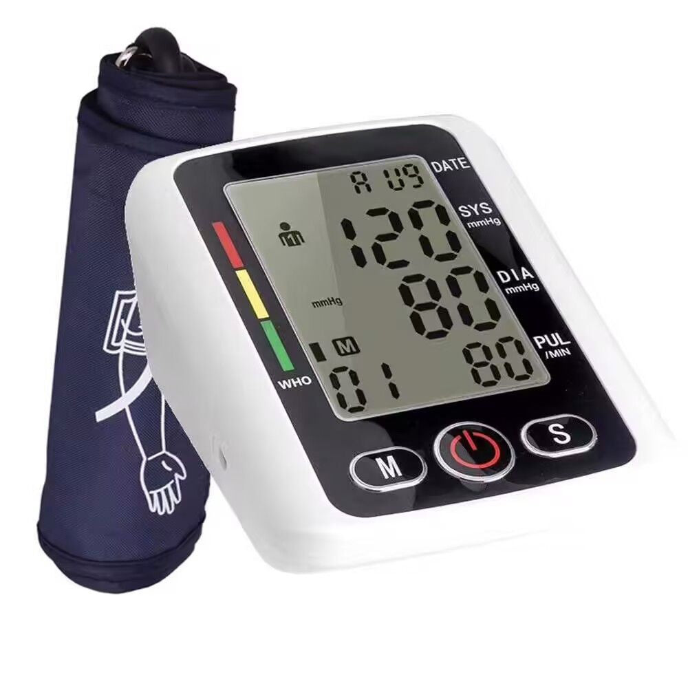 Wireless Digital Blood Pressure Monitor with LCD Display & Voice Alerts for Accurate Readings at Home New Era Fashion LLc