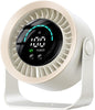 Rechargeable USB Desk Fan for Bedroom, 100 Speeds, 360° Rotation, Wall Mounted Design Small Portable Table Fan with LED Display, Quiet Personal Desktop Cooling Fans for Home Office New Era Fashion LLc