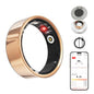 Smart Ring Health Tracker - Fitness Sleep Heart Rate Blood Oxygen Tracker Smart Ring For Men And Women,IP68 Waterproof Level Bluetooth Fitness Tracker Rings Family Care New Era Fashion LLc