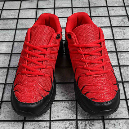 Men's shoes spring and autumn new all-palm air cushion running sneakers all-match trend men's platform casual shoes New Era Fashion LLc