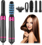 5 in 1 Hair Dryer Brush Kit, Blow Dryer Brush for Drying, Straightening, Volumizing, Curling and Styling Hair - 1000W - Gold New Era Fashion LLc