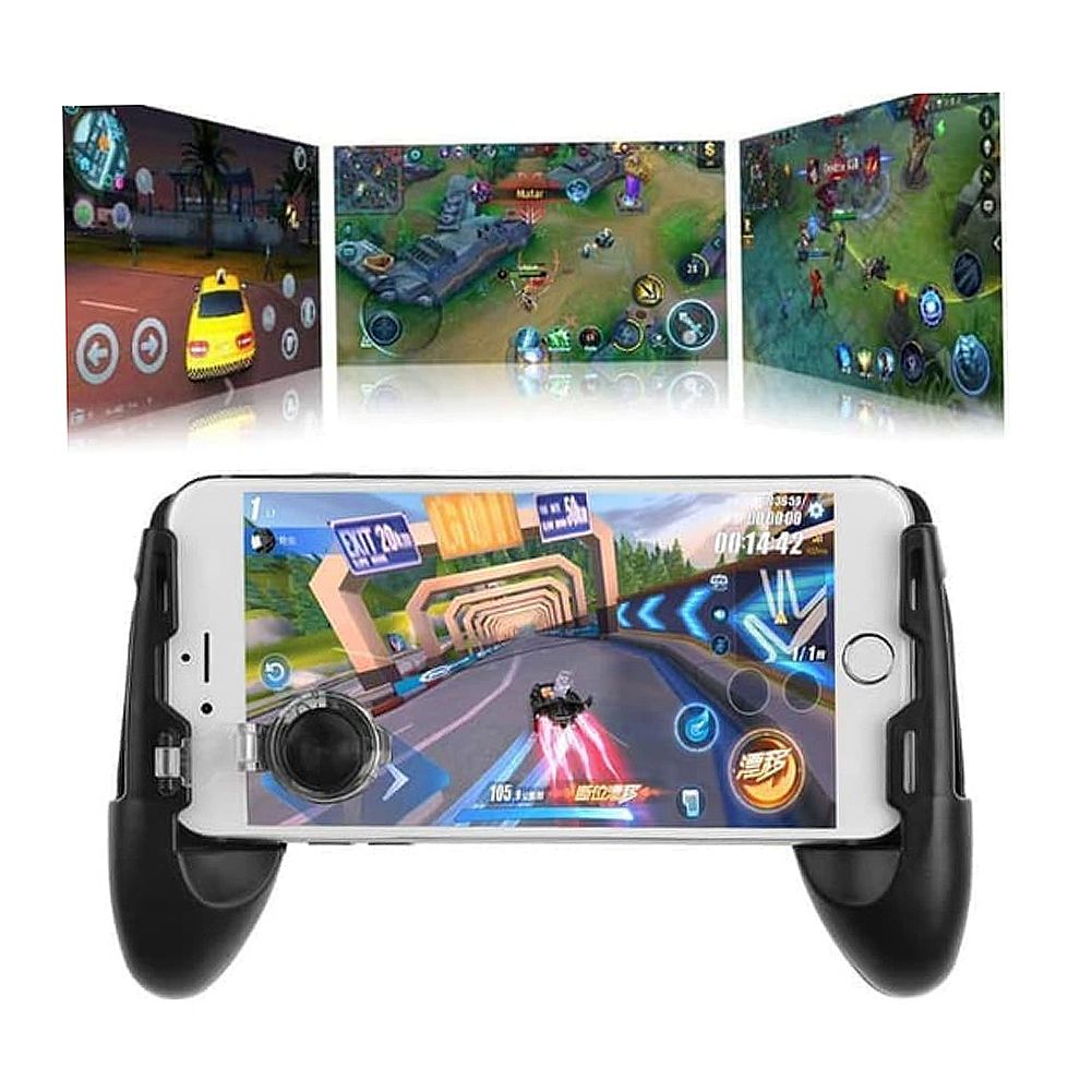 3 in 1 Mobile Game Controller Compatible with Fortnite iPhone/Android Portable Gamepad Mobile Controller Triggers New Era Fashion LLc