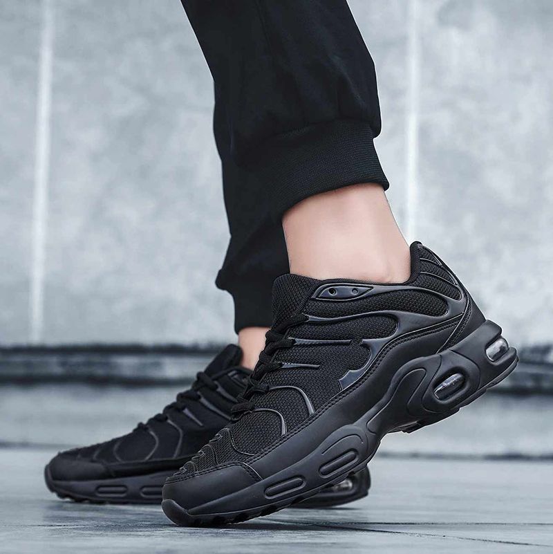 Men's shoes spring and autumn new all-palm air cushion running sneakers all-match trend men's platform casual shoes New Era Fashion LLc