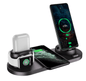 Wireless Charger For IPhone14 13 Fast Charger For Phone Fast Charging Pad For Phone Watch 6 In 1 Charging Dock Station New Era Fashion LLc