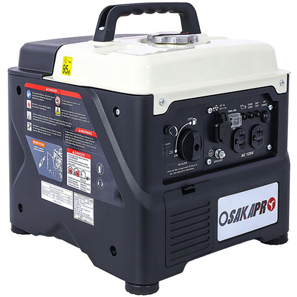 Portable Inverter Generator,1200W ultra-quiet gas engine, EPA Compliant, Eco-Mode Feature, Ultra Lightweight for Backup Home Use & Camping New Era Fashion LLc