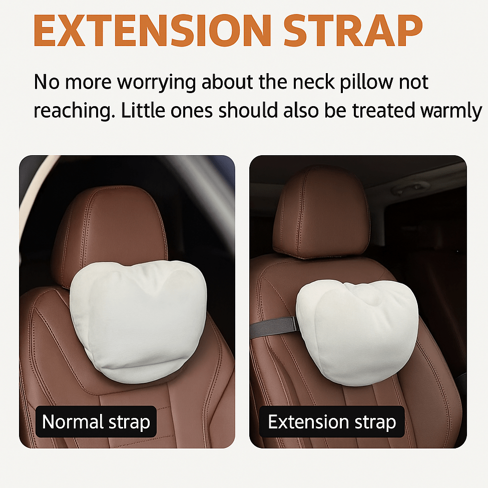 Dual-Layer Pressure Relief Headrest for Tesla Tesery Official Store