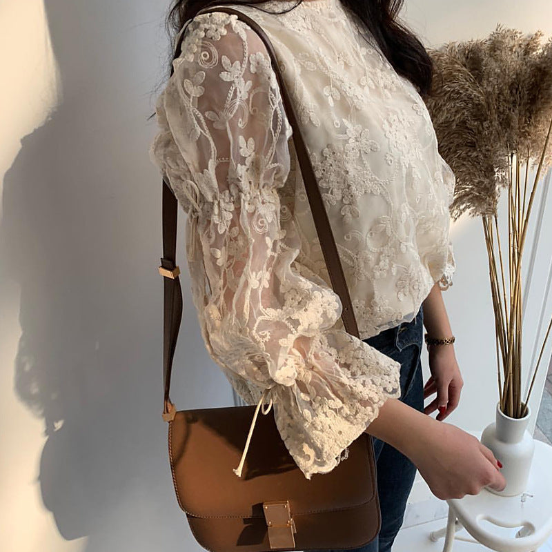 Western Lace Dream Top Country in My Heart
