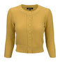 Cute Pattern Cropped Cardigan Sweater  3/4 Sleeve Shop Style & More | Fresh Looks, Everyday Deals & Free Shipping