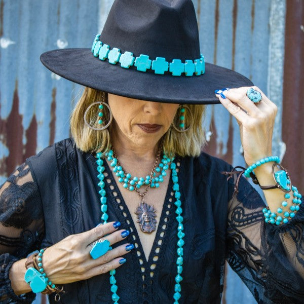 Turquoise Triple Strand Bracelet Shop Style & More | Fresh Looks, Everyday Deals & Free Shipping