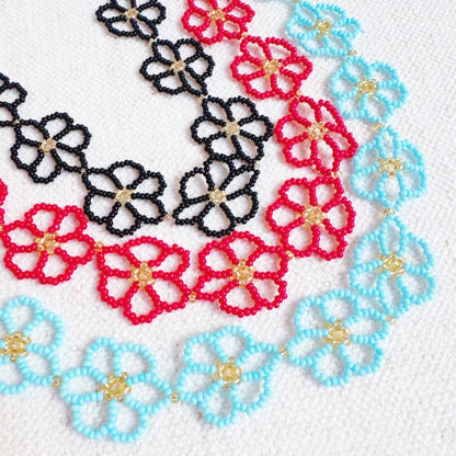 Beaded Flower Necklace Shop Style & More | Fresh Looks, Everyday Deals & Free Shipping