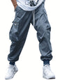 Men’s Multi‑Pocket Drawstring Cargo Pants FitiqueFit