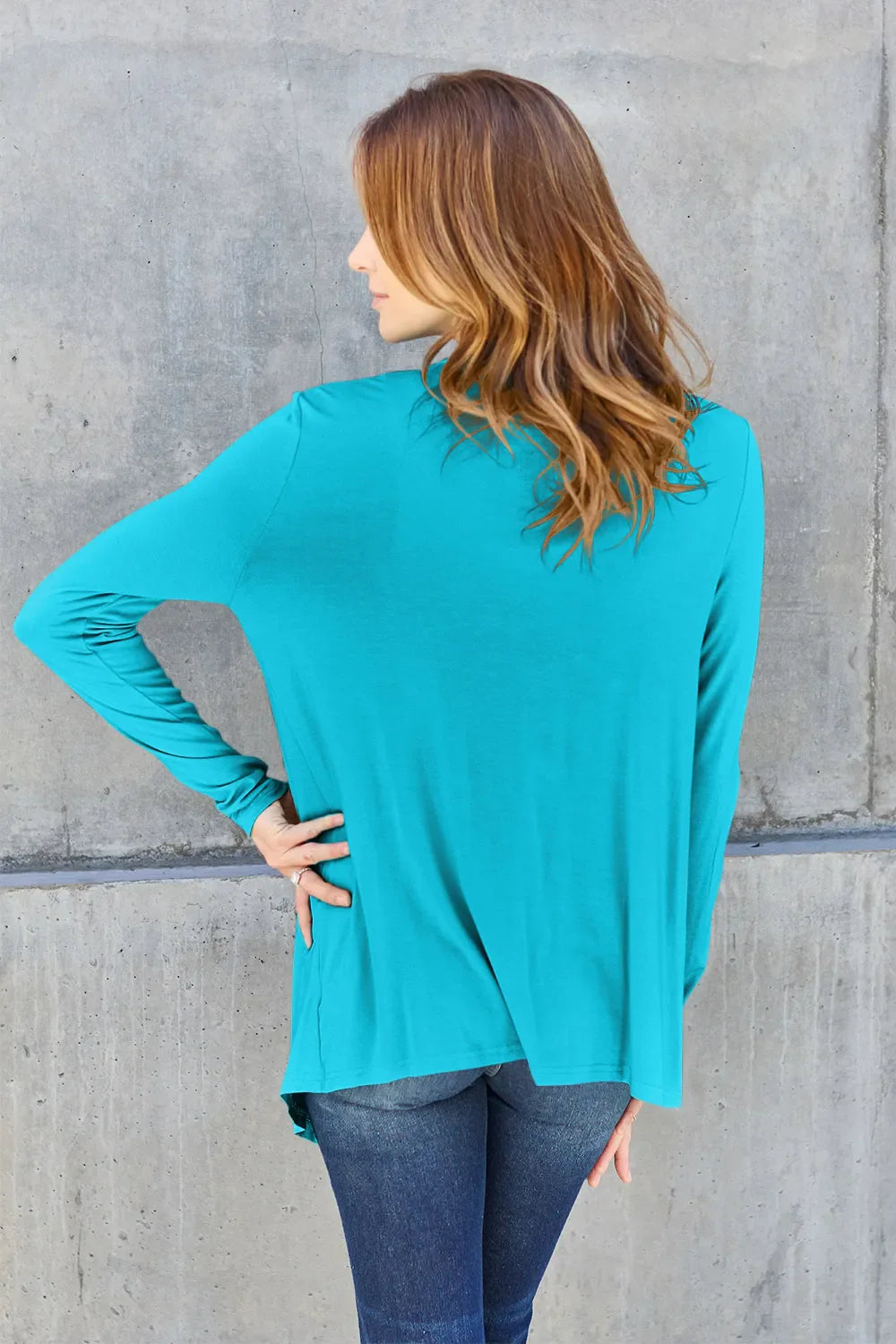 Basic Bae Full Size Open Front Long Sleeve Cardigan New Era Fashion LLc