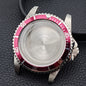 39.5MM Men'S Vintage Case Sapphire Glass FIT NH35 NH36 Movement for Retro Watch Case Watch Strap Watch Accessories