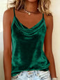 Solid Color Sleeveless Camisole Tank Top – 8 Colors, S–XXL FitiqueFit