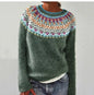 Women’s Fashionable Pullover Sweater Top | Cozy Everyday Knit FitiqueFit