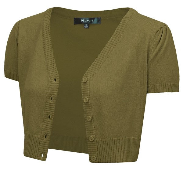 Cropped Bolero Button Down plus Cardigan Sweater Shop Style & More | Fresh Looks, Everyday Deals & Free Shipping
