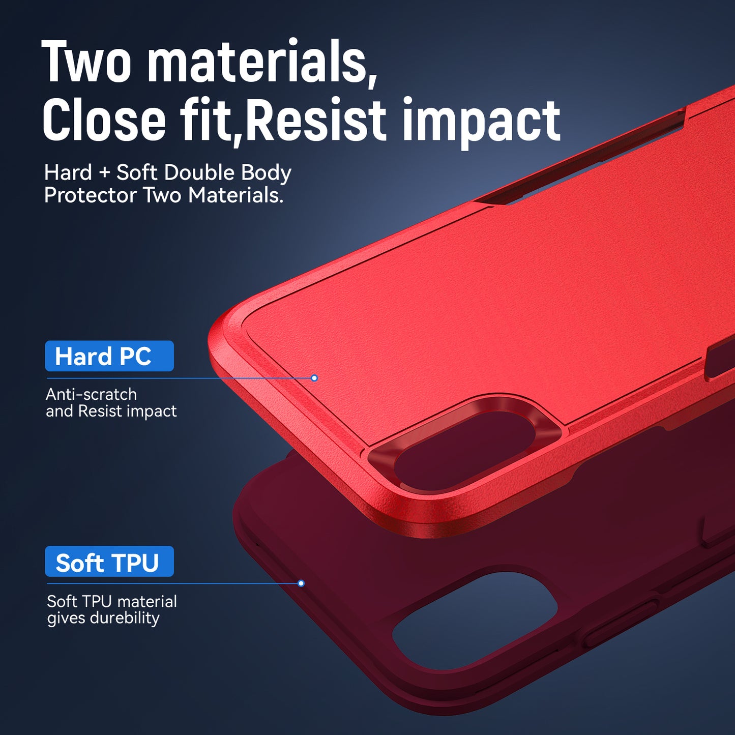 Stylish Shockproof Case: Full Protection for Your iPhone XR/XS MAX/X/XS! NovaCart