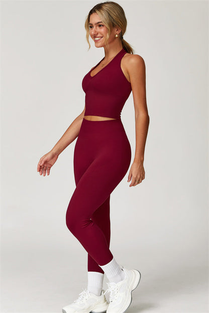 The Delight Jacket Sports Bra Leggings 3-Piece Set Fitglutes Activewear Gymwear Sportswear & Workout Clothes