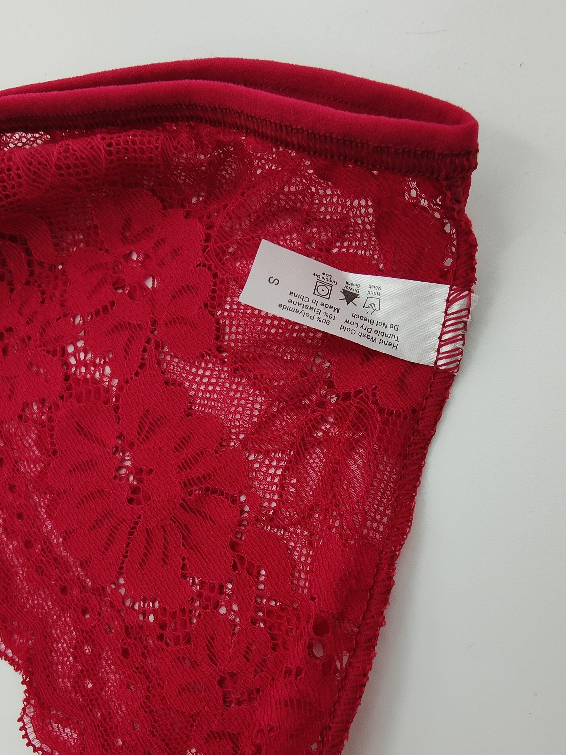 4 Pcs Women's Elegant Sheer Jacquard Lace Bikini Panties, Mid Stretch Low Waist Panties, Women's Lingerie & Underwear NovaCart