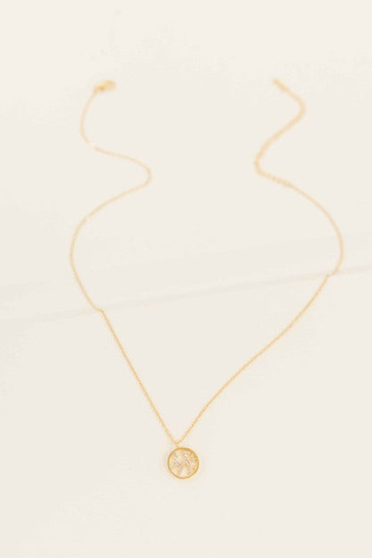 Circle Stone Necklace | Gold Shop Style & More | Fresh Looks, Everyday Deals & Free Shipping