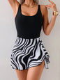 Printed Scoop Neck Wide Strap One-Piece Swimwear New Era Fashion LLc