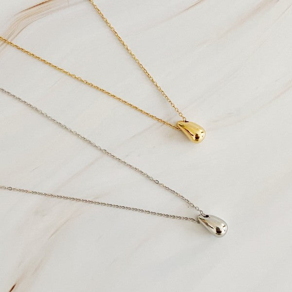 Mini Teardrop Pendant Necklace Shop Style & More | Fresh Looks, Everyday Deals & Free Shipping