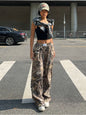 Women's Y2K Camouflage Cargo Pants FitiqueFit
