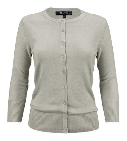 Crewneck Button Down Knit Cardigan Sweater Shop Style & More | Fresh Looks, Everyday Deals & Free Shipping