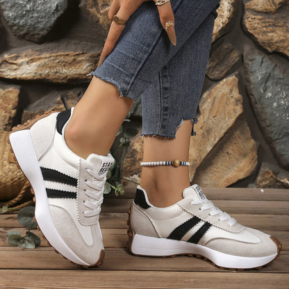 Chunky Thick-Sole Breathable Sneakers for women FitiqueFit
