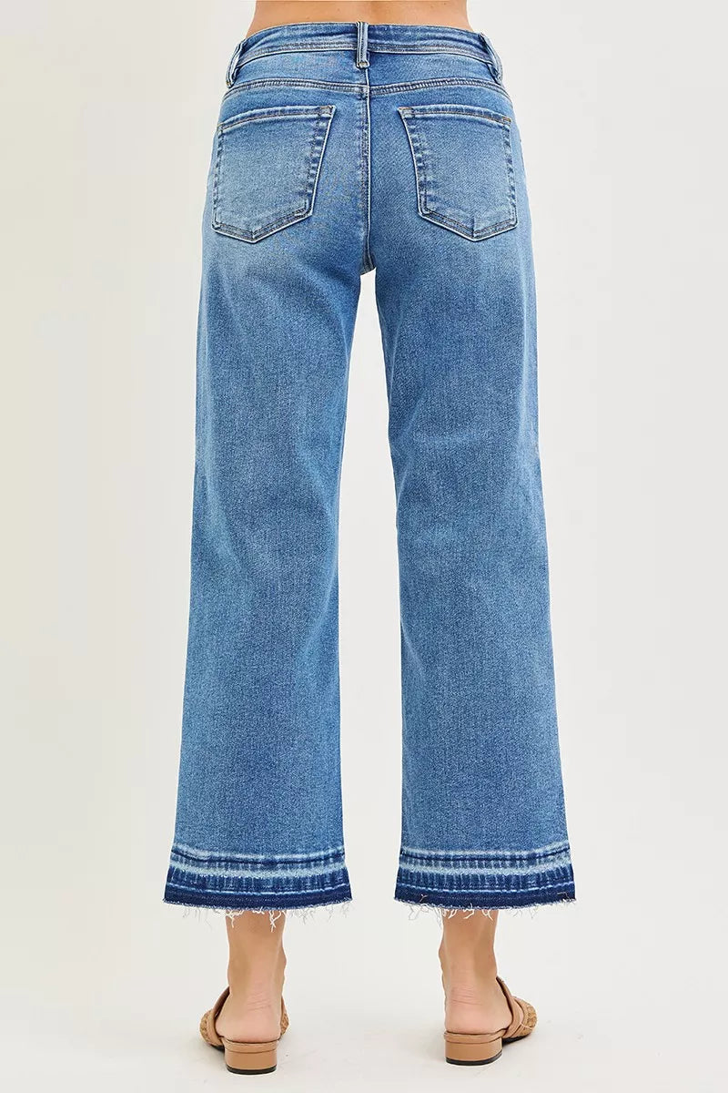 RISEN Full Size Slouchy Cropped  Boyfriend Jeans Plus Size New Era Fashion LLc