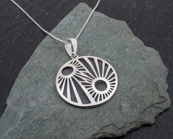 Oxidized Sunrise Pendant Sterling Silver Necklace Shop Style & More | Fresh Looks, Everyday Deals & Free Shipping