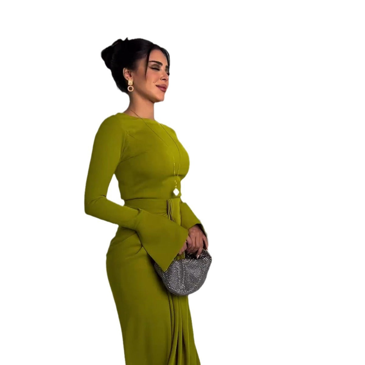 Graceful Satin Banquet Long Dress Grayceful LLC