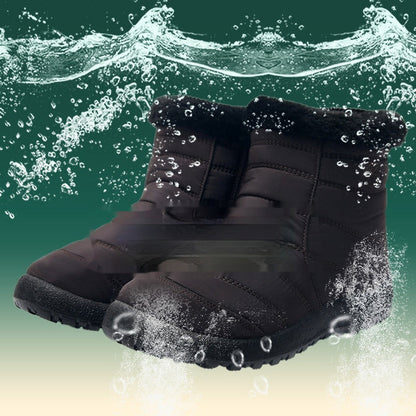 Women’s Thickened Cotton Snow Boots – Waterproof Warm Winter Boots FitiqueFit