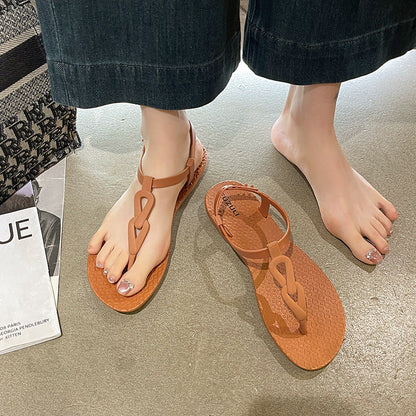 Women's Flat Buckle Strap Sandals FitiqueFit