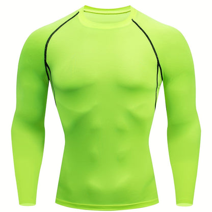 Men'S Quick-Dry Sportswear for Autumn And Winter, Suitable for Basketball, Morning Runs, And High-Elasticity Yoga Training NovaCart