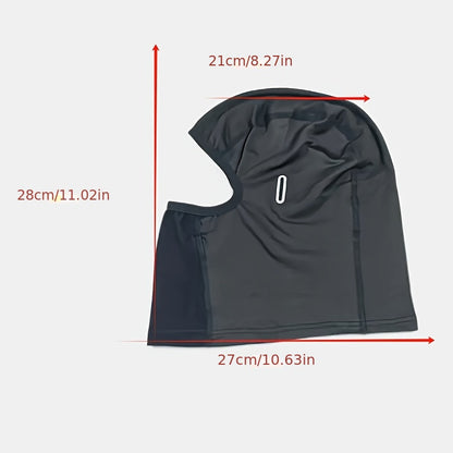 Breathable & Warm Motorcycle Riding Neck Gaiter • Adjustable Ear Loops • Full Face Coverage for Winter, Skiing, And Street Bikes • Skiing Accessory • Sleek Design • Flexible Fit NovaCart