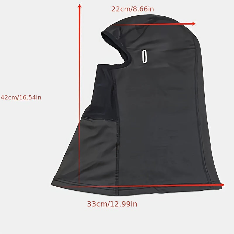 Breathable & Warm Motorcycle Riding Neck Gaiter • Adjustable Ear Loops • Full Face Coverage for Winter, Skiing, And Street Bikes • Skiing Accessory • Sleek Design • Flexible Fit NovaCart